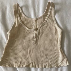 Brand new brandy Melville cropped thermal tank